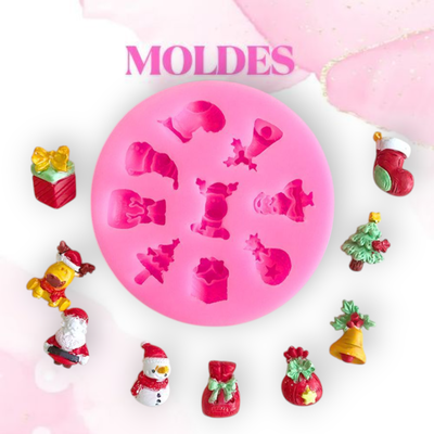 Figuras navideñas x 9