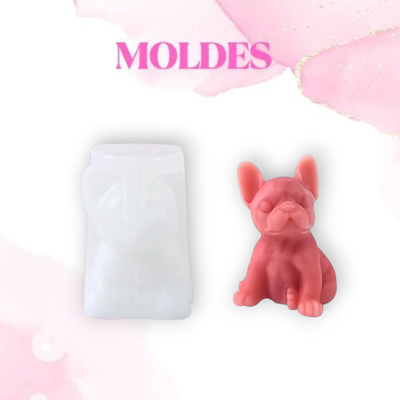 MOLDE SILICONA BULLDOG FRANCES (025Q3)