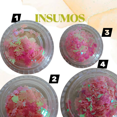 Cajitas individuales formas varias