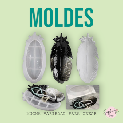 Molde bandeja formato pluma