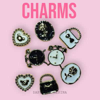 Charms  x 8 variados + adornitos
