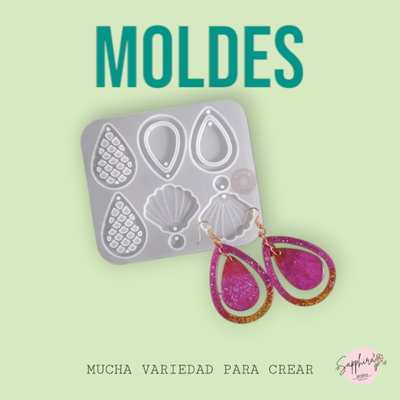 Molde para aros tema acuaticos