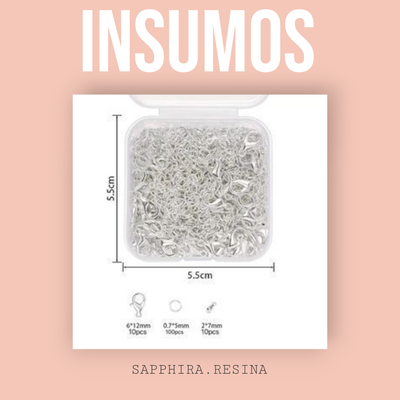 Kit mosquetón ganchos en caja