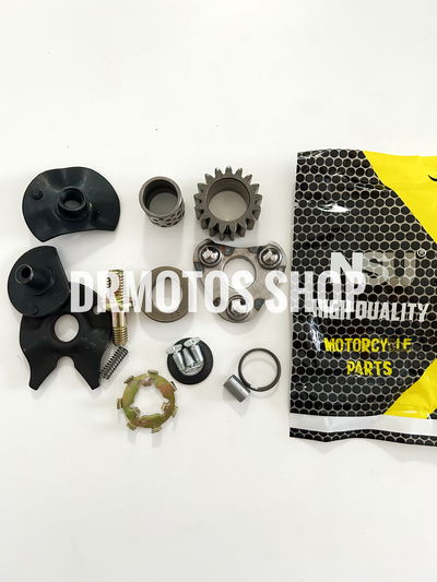 Kit de reparacion embrague  Gilera Smash 10 piezas NSU