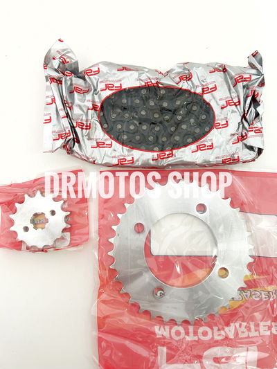Kit Corona Cadena Piñon Biz 125 14/34 Far 