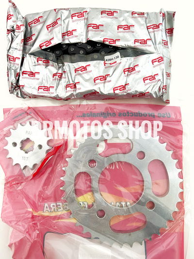 Kit Cadena Corona y Piñon RX150 -Today 38/15 428h - 130 FAR