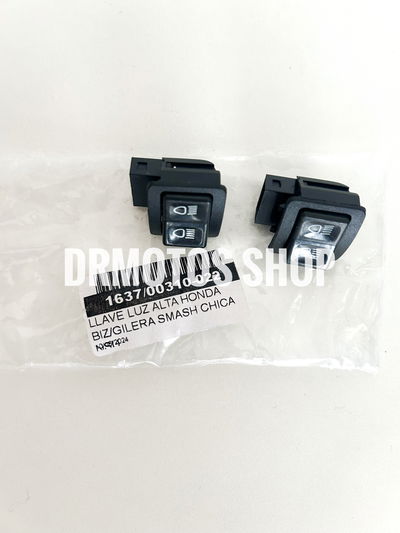 Llave luz alta/baja Honda Biz Gilera Smash y otros 110cc