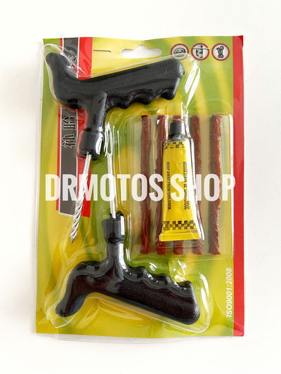 Kit para emparchar neumaticos sin camara 