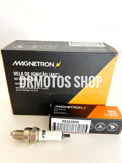 Bujia MAGNETRON A6C C6HSA (110cc/Biz/Cripton)
