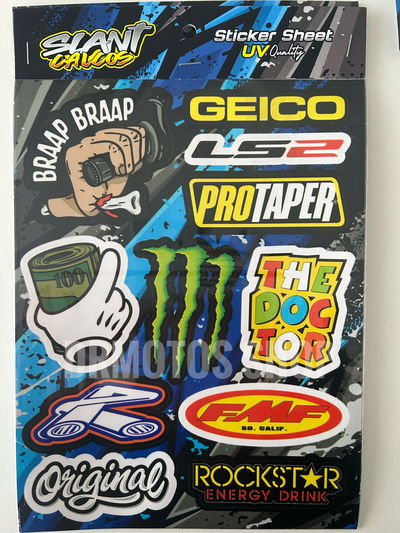 Calco sticker UV GEICO BRAAPP