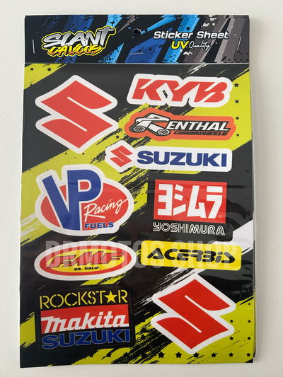 Calco sticker UV SUZUKI