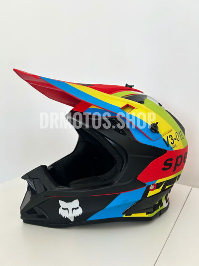 Casco motocross MULTICOLOR  TALLE XL
