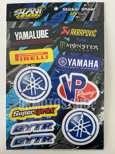 Calco sticker UV YAMAHA