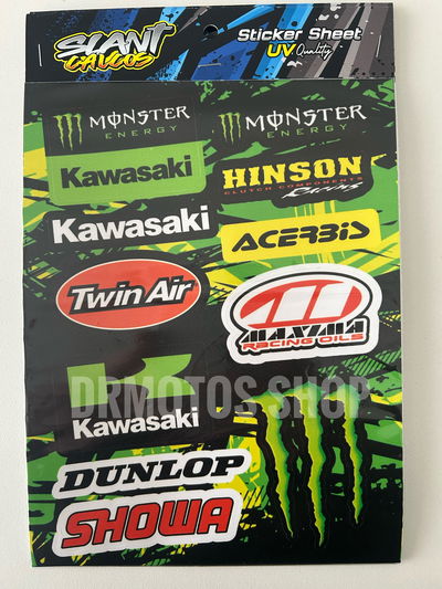 Calco sticker UV KAWASAKI