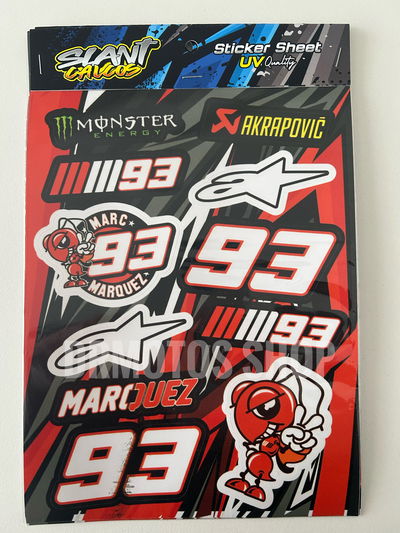 Calco sticker UV MARQUEZ 93