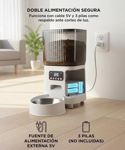 Comedero eléctrico automático 5 Lts