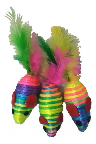 SET 3 RATITAS FLUO