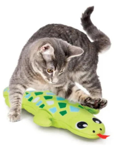 GECKO DE PELUCHE CON MOVIMIENTO