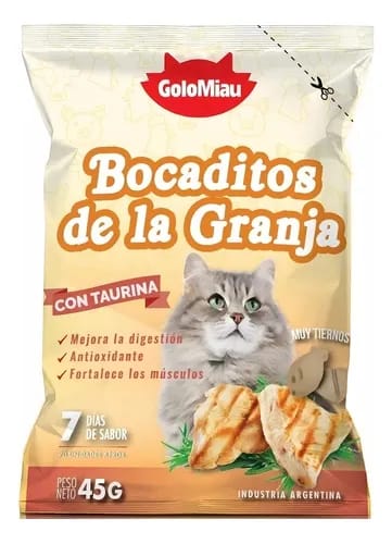 GOLOSINA GOLOMIAU VARIOS SABORES