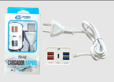 Cargador rápido múltiple.