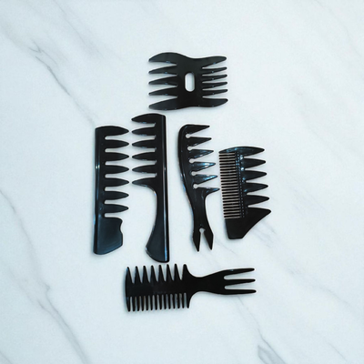 Set de 6 peines para peluquería