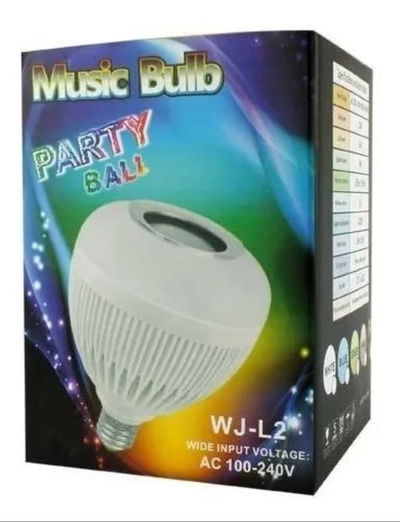 Foco  Music Party con luz RGB 