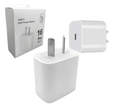 Cargador iPhone usb-c 35w + cable iPhone usb-c