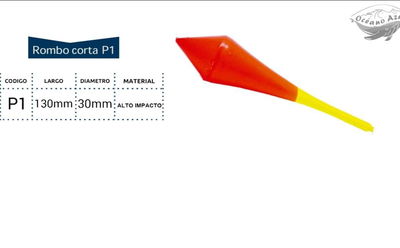 Juego de boyas Océano Azul Rombo corta