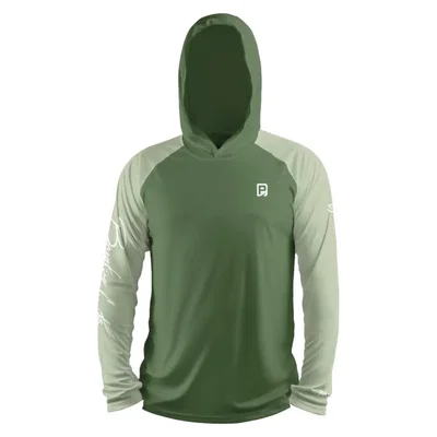 Remera Payo Breaking Combinada Oliva