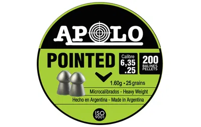 Pointed 6.35 lata x200