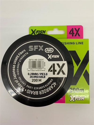 Multifilamento SFX 4X x200m