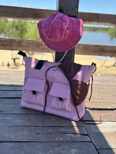 Bolso Trip rosa ✈️