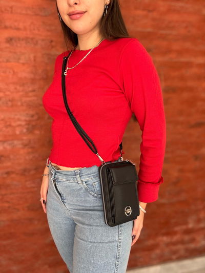 Portacelular y Billetera Oreiro Love