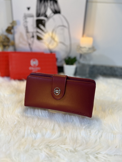 Billetera Oreiro Love Bordo 29355