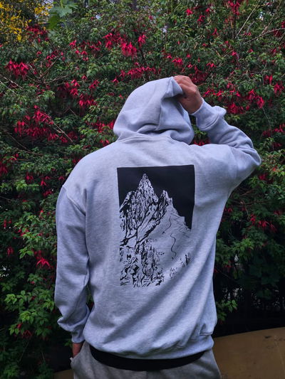 Hoodie Gris Melange Olivia