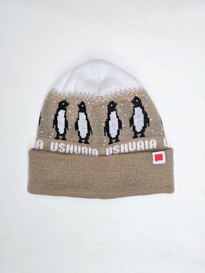 GORRO SUR Pinguinos/Nuez