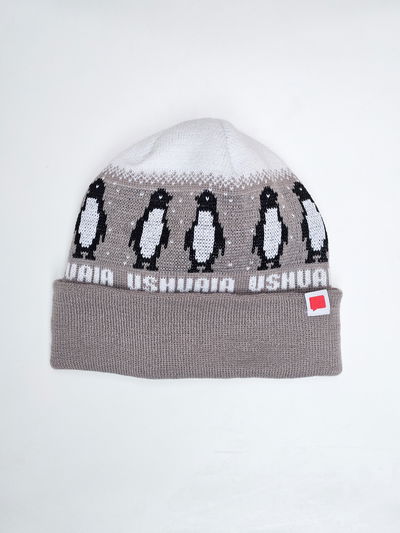 GORRO SUR Pinguinos/Greige