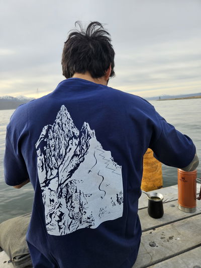 Azul/Blanco XL