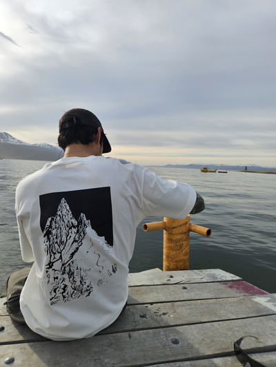 Blanco/Negro XL