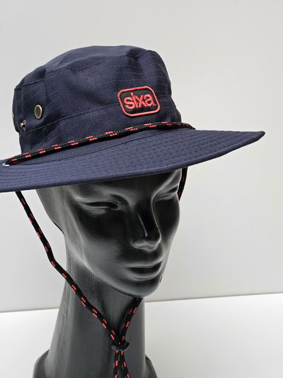 AUSTRALIANO Azul Oscuro/Rojo
