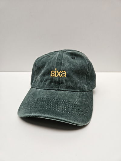 GORRA VINTAGE Verde/mostaza 