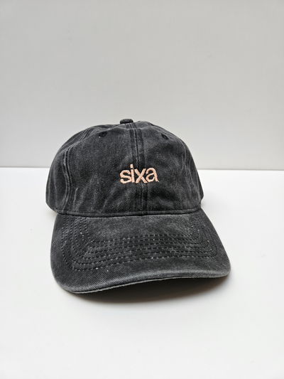 GORRA VINTAGE Negra/rosa 