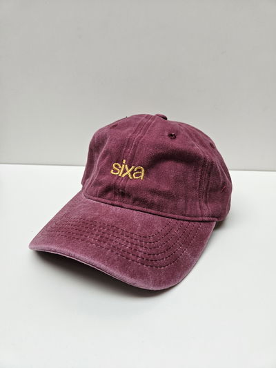 GORRA VINTAGE Roja/mostaza 