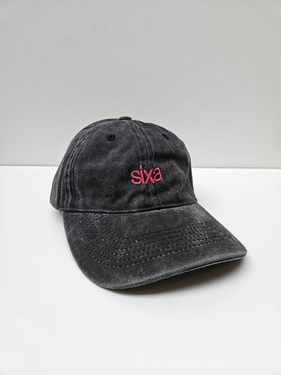 GORRA VINTAGE Negra/rojo