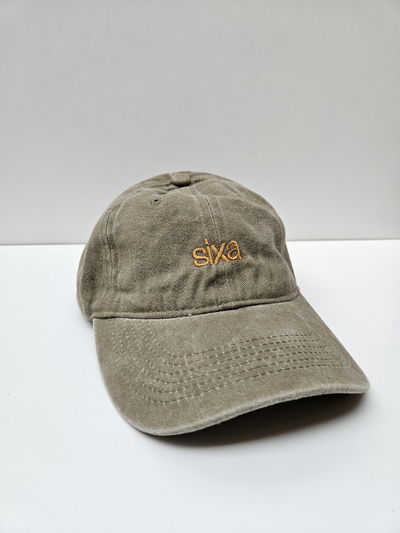 GORRA VINTAGE Beige/mostaza 