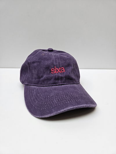 GORRA VINTAGE Violeta/rojo