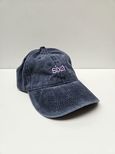 GORRA VINTAGE Azul/malva
