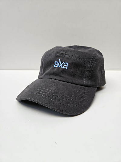 GORRA 5 PANELES TRADICIONAL Gris/celeste