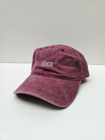 GORRA VINTAGE Roja/lila 