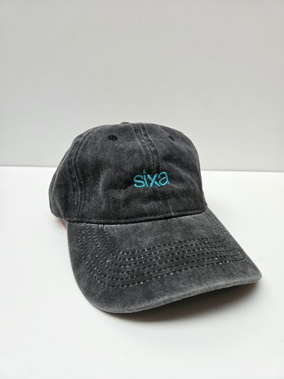 GORRA VINTAGE Negra/esmeralda